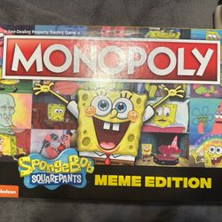 MONOPOLY SPONGEBOB SQUAREPANTS