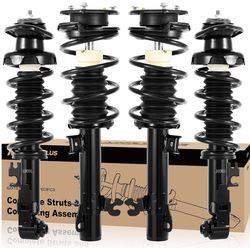 MOSTPLUS Front and Rear Struts 2007-2015 Mini Cooper 1.6L Struts w/Coil Spring