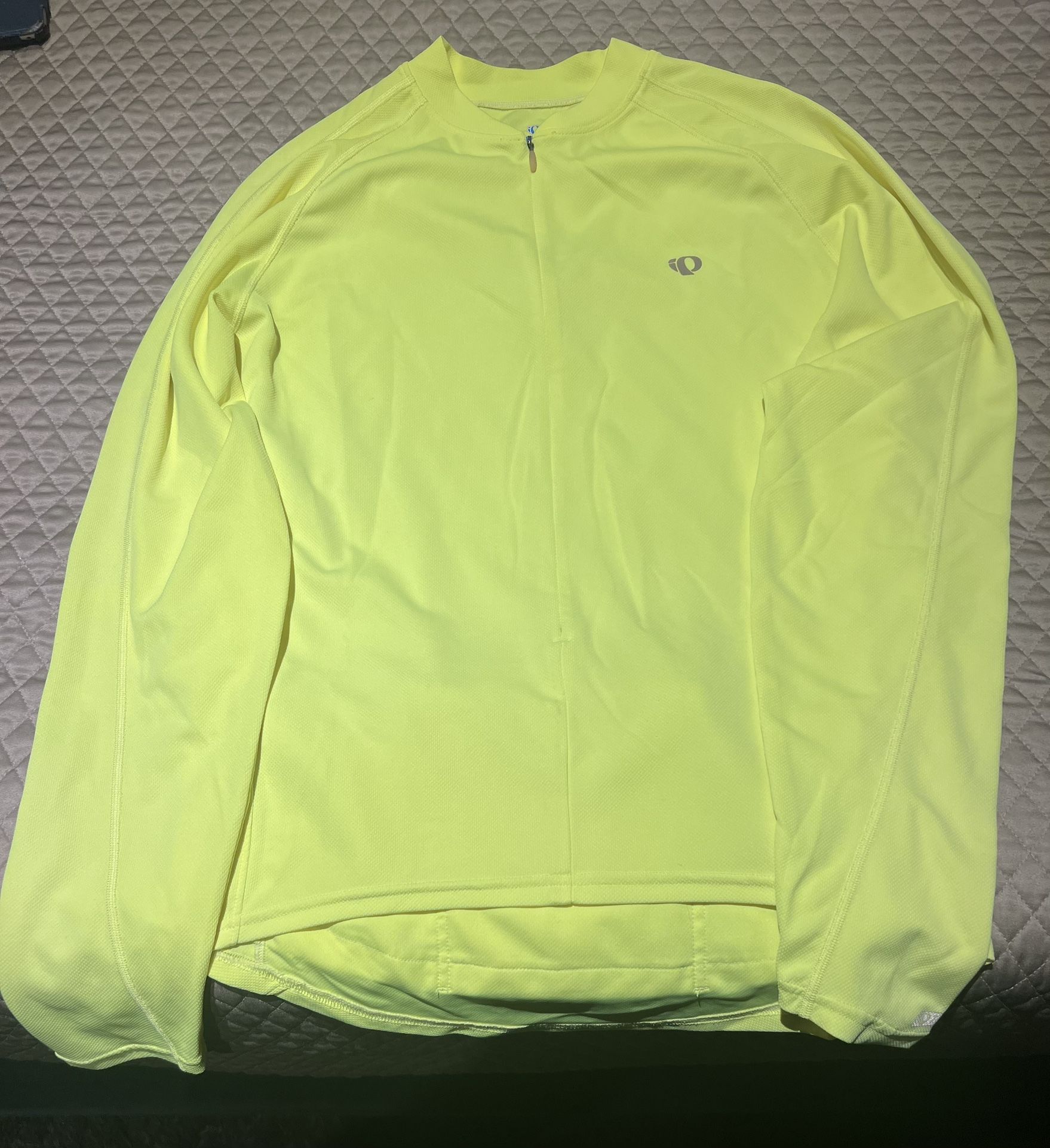 Pearl Izumi Men’s Quest Thermal Jersey Size L / Color: Screaming Yellow