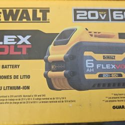 NEW FLEXVOLT 6.0Ah (100.00 FIRM)