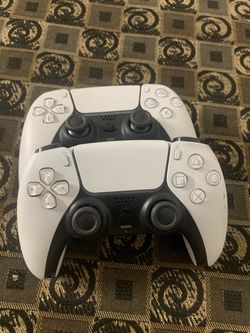 Two ps5 controllers