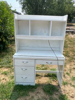 Vintage hutch desk