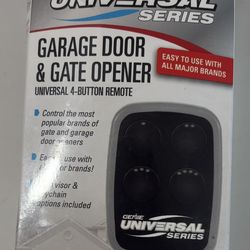 Universal Garage Door Remote – Genie – New/Open Box – $15
