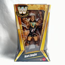 NIB Fast Ship WWE Kurt Angle Elite Collection Legends 6" Figure Series 26 Mattel