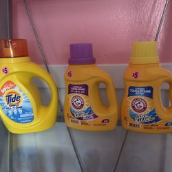 Detergent  Tide And Arm & Hammer 