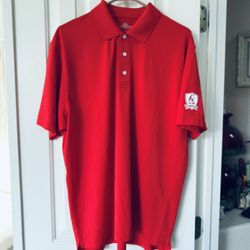 Men’s Large Like New Valentines Day Polo Shirt