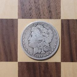 1888 O Morgan Silver Dollar  90% Silver 