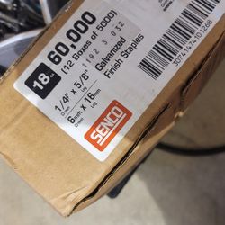 Senco finish staples ¼"x⅝"