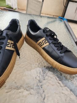 Versace Greca Low-Top Sneakers