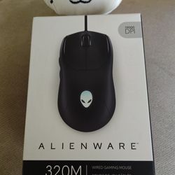 Alienware AW320M Wired Gaming Mouse Dark Side Of The Moon Brand New Sealed