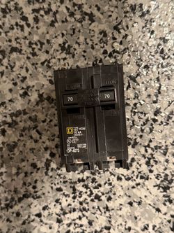 Square D Homeline 70A Double-Pole Circuit Breaker