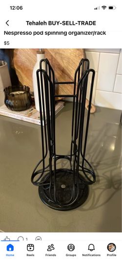 Nespresso Pod Spinning Rack Organizer