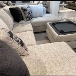 Megginson Storm Sectional Oversized Couch Brand New 