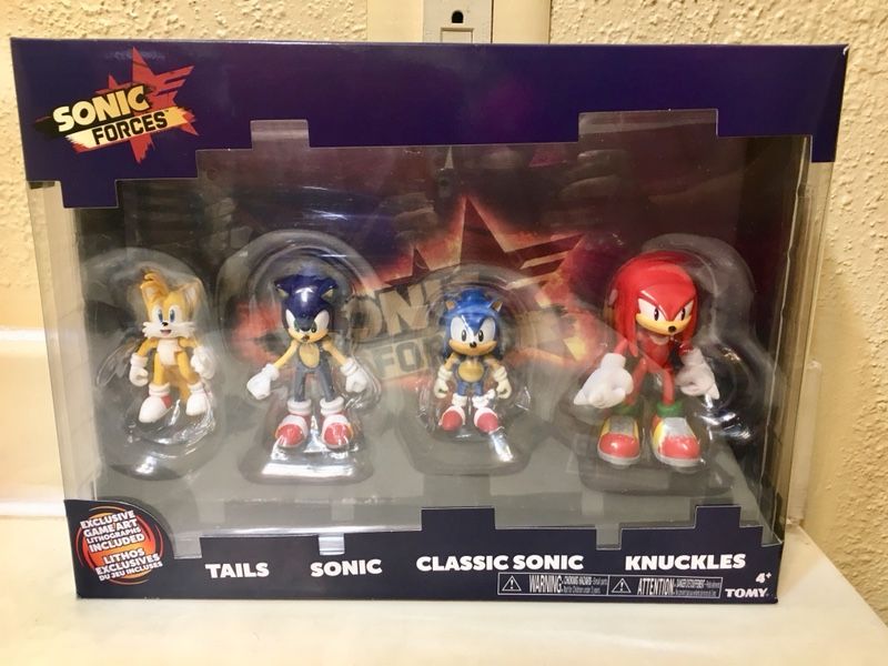 NEW SONIC FORCES ACTION FIGURES (toys)