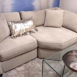Radley 2pc Fabric Sectional Sofa