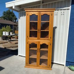 Corner Curio Cabinet