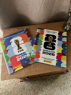 Two Albums panini world cup 2026,soft covers