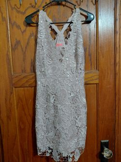 Barely worn Free people lavender laced dress