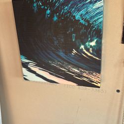 WAVE PICTURE ON CANVAS