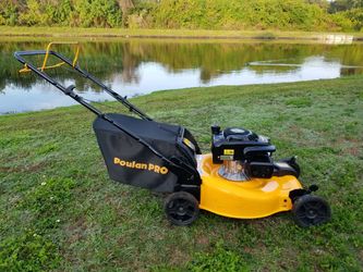 Poulan pro self online propelled lawn mower