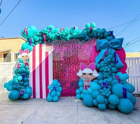 Hot Pink Shimmer Wall Panels 8x8