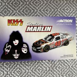 Sterling Marlin #40 Coors Light KISS 2001 Dodge Intrepid 1:24 NASCAR Diecast
