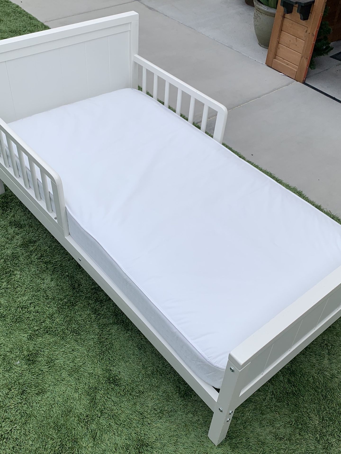 Toddler Bed and Mattress