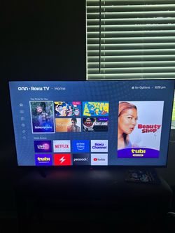 50 inch Roku Tv with remote