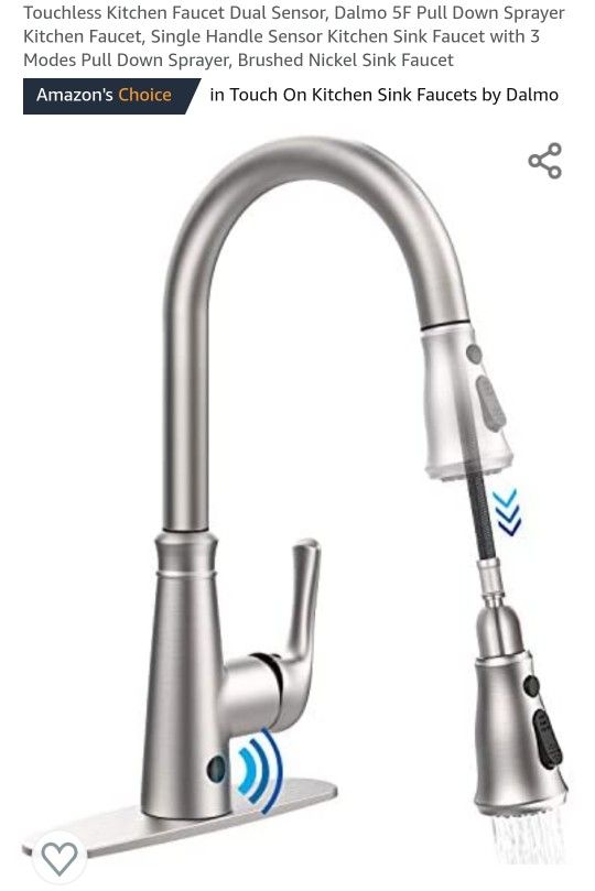 Dalmo Kitchen Sensor Faucet