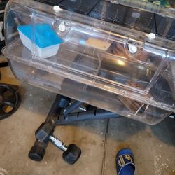 Hamster  Cage With All Toys And Tunnels 