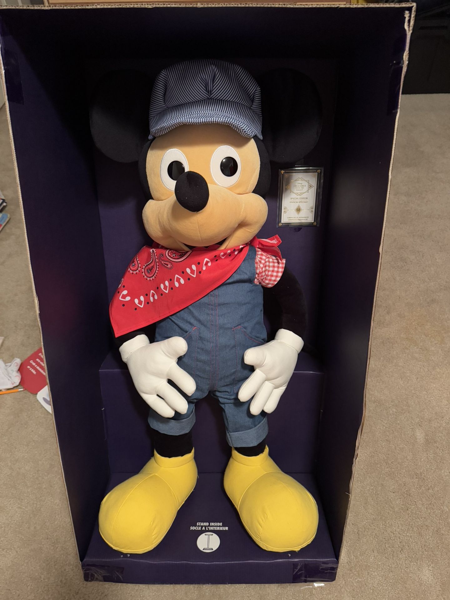 Treasures of the Disney Vault Engineer Mickey, Officially Licensed Kids Toys for Ages 3 Up by Just Play