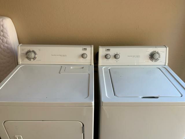GE electric washer and dryer