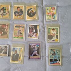 Assortment of baseball football and hockey cards for sale