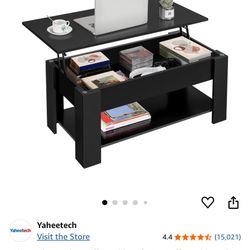 Lift up coffee table