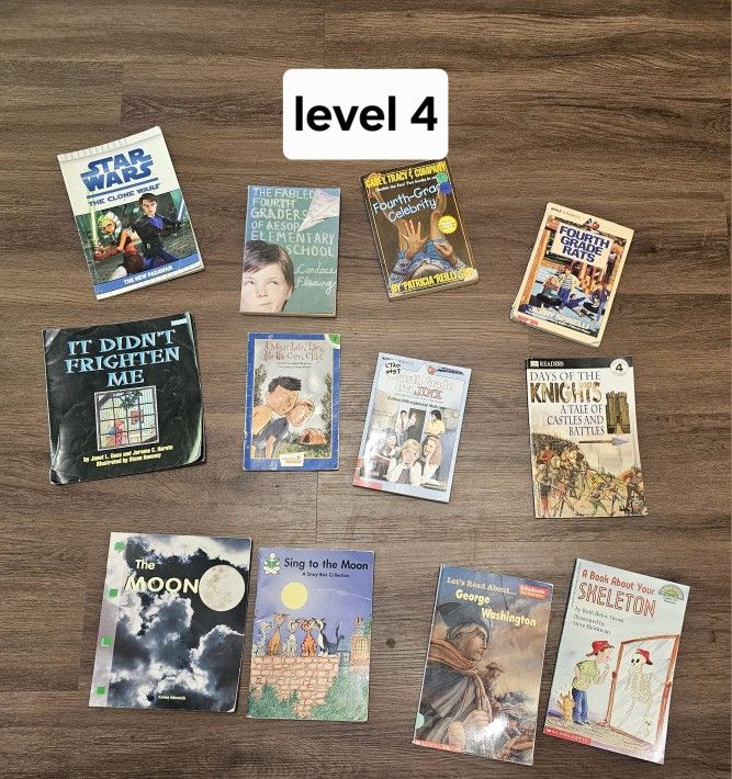 Level 4 / 4th Grade  Readers - $1.00/ea - Macki's Books n More