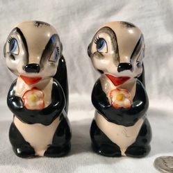 Disney Flower Bambi Salt and Pepper Shaker