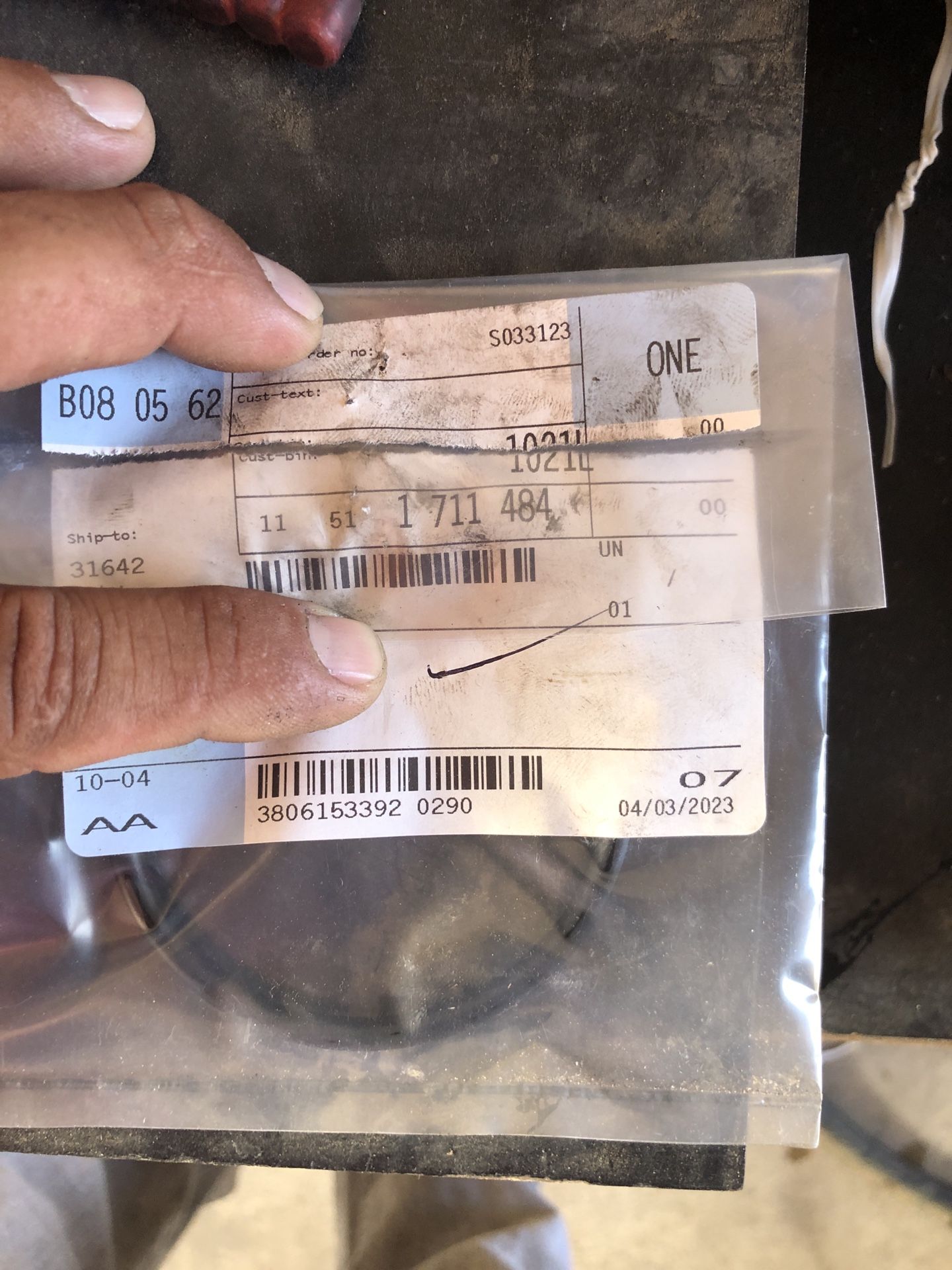 BMW Water pump O-Ring