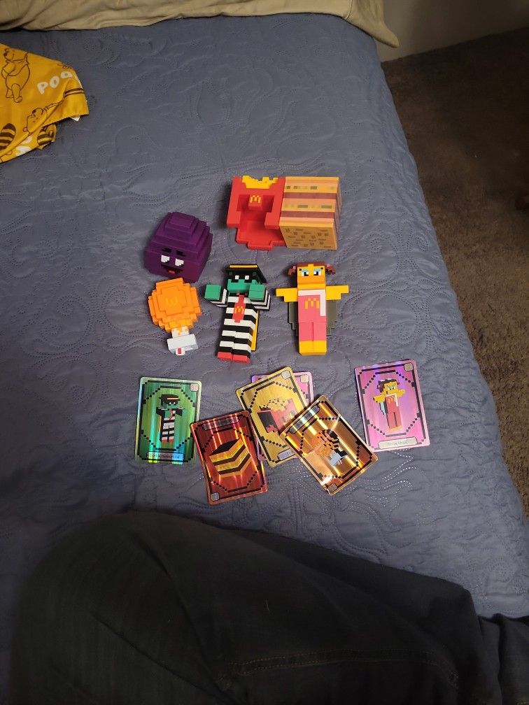 Mcdonald's Minecraft Collectibles