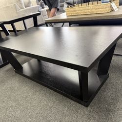 3 Piece Coffee Table And 2 End Tables 