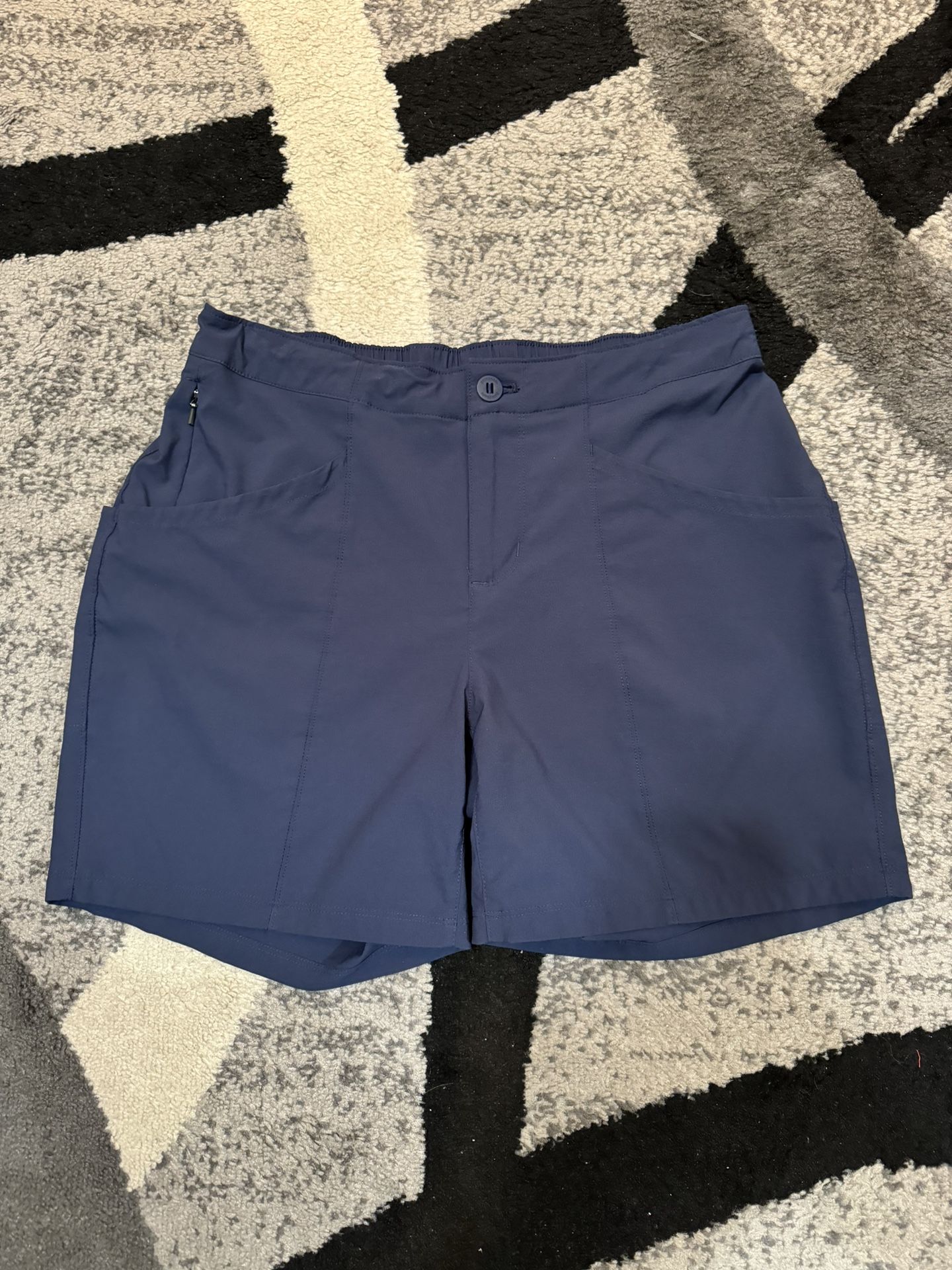 Patagonia Blue High Spy Lightweight Outdoor 6” inseam Shorts size 8