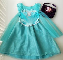 Elsa Frozen Costume Size Small