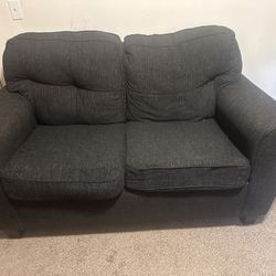 Blackish/Grayish Couches. 
