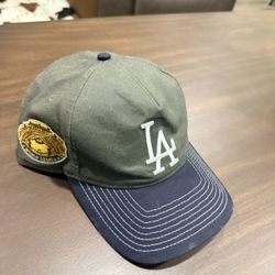 Los Angeles Dodgers The Golfer SnapBack Olive Hat