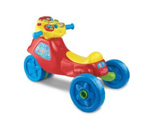 V-Tech 2 In1 Learn And Zoom Motorbike Transforms From Trike To Bike In Seconds