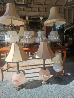 Best Antique and One of a Kind Lamp Collection