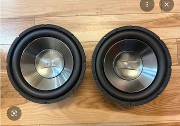 2 infinity 10" subwoofers