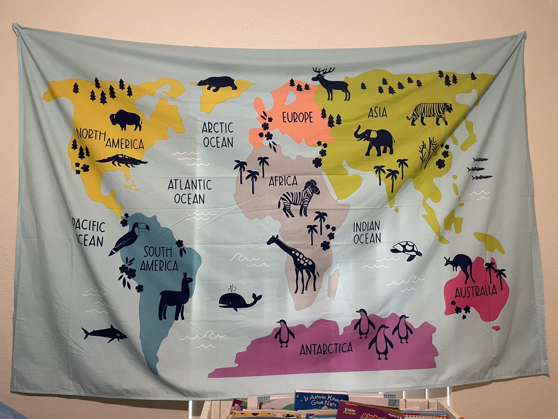 New Educational Tapestry Decor From Target And Hobby Lobby