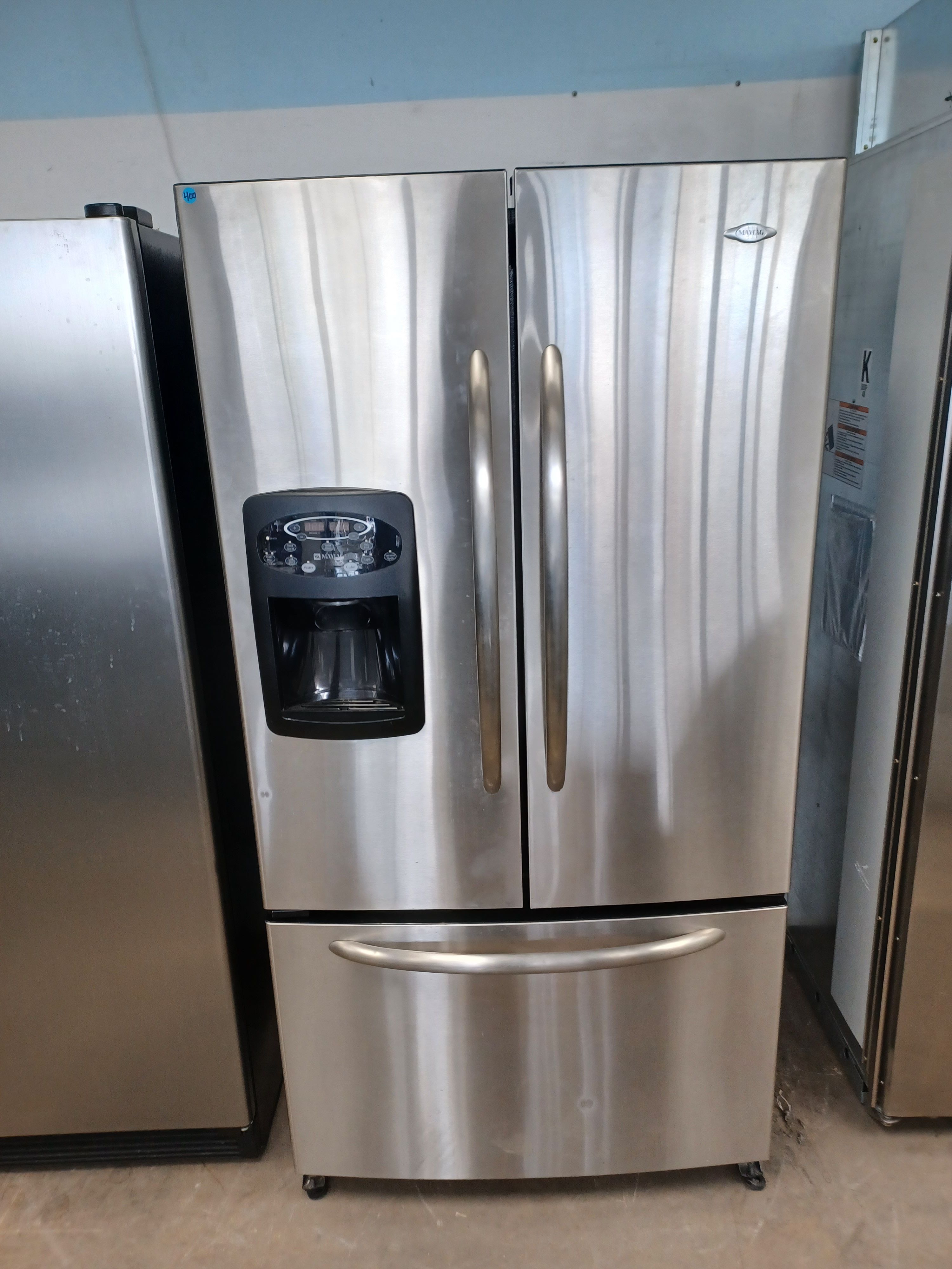 Maytag stainless steel french door refrigerator