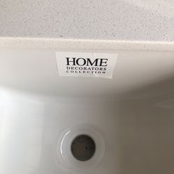 Transolid 60in White Carrara Natural Marble Single Sink Bathroom Vanity Top