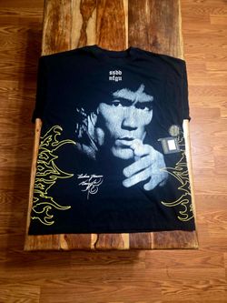Darc Sport/Bruce Lee Collab Men's Black Graphic T-shirt